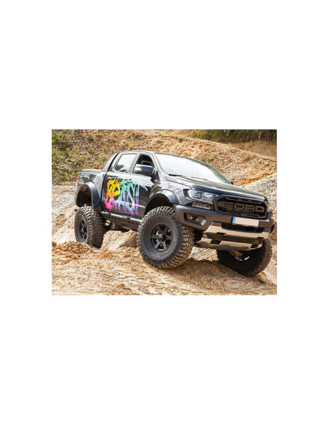 Kit réhausse +4 cm Ford Ranger Raptor 2019-2022