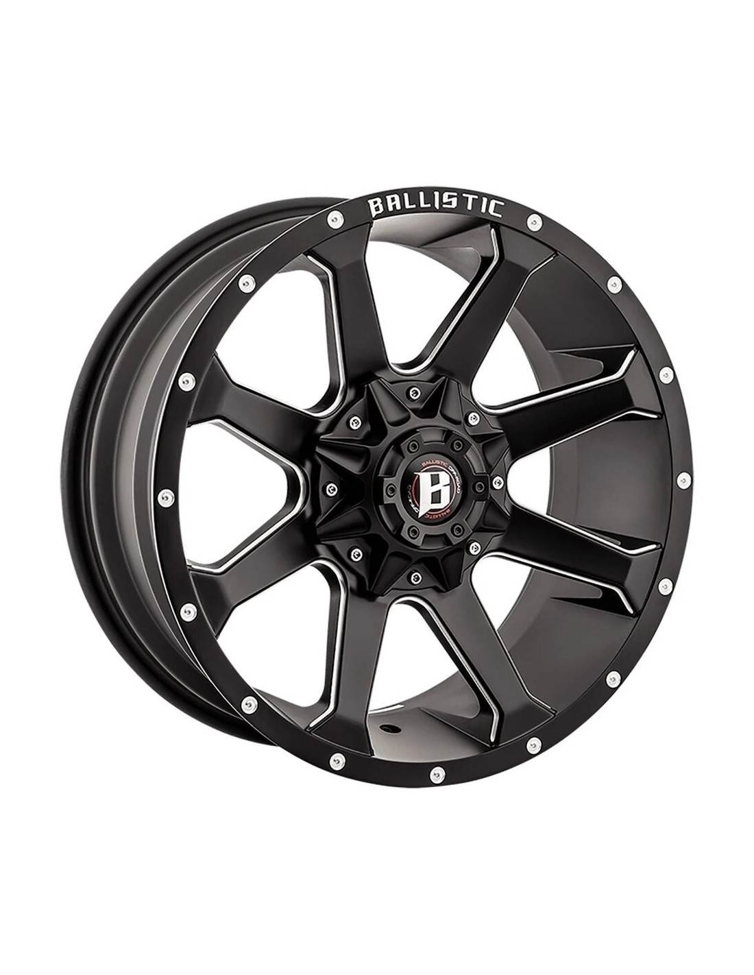 Jante Ballistic 971 Black 9x17 5x127/139.7 ET0