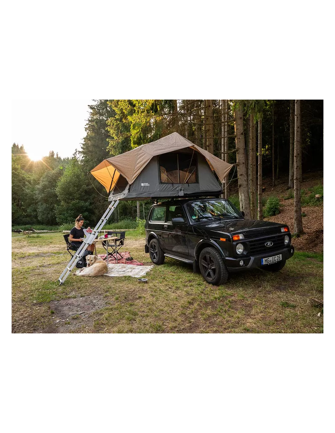 Kit de galerie Slimline II pour une Lada Niva 4x4 - de Front