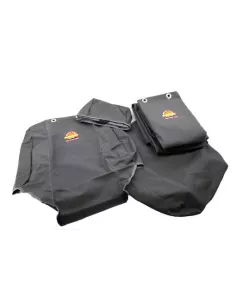 Housses sièges Terrain Tamer toile gris 2 av + 1 ar