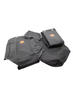 Housses sièges Terrain Tamer toile gris 2 av + 1 ar 2