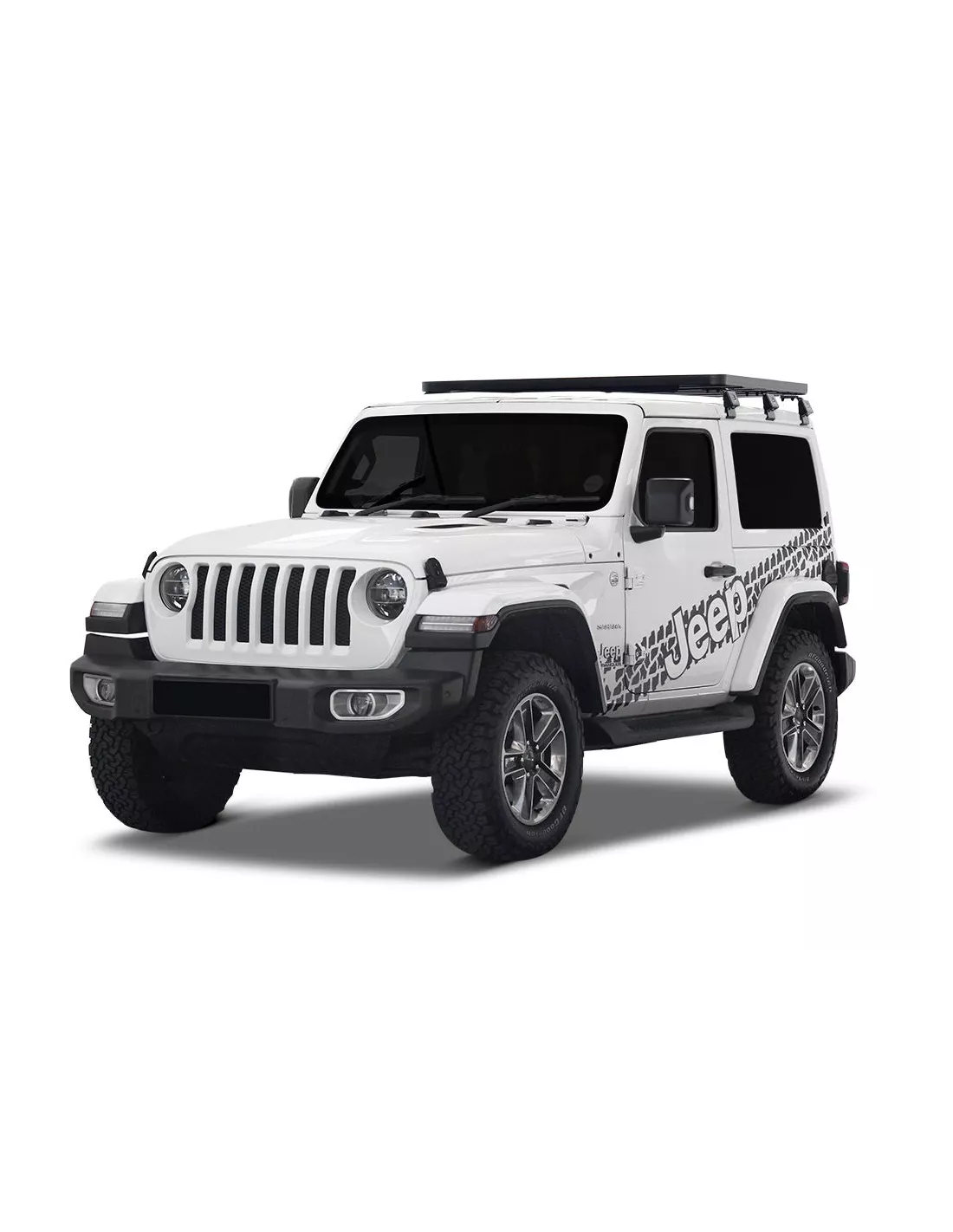 Kit de 1/2 galerie Slimline II pour une Jeep Wrangler JL 2 P