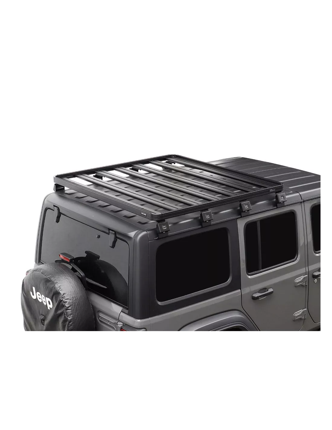 Kit de 1/2 galerie Slimline II pour une Jeep Wrangler JL 4 p