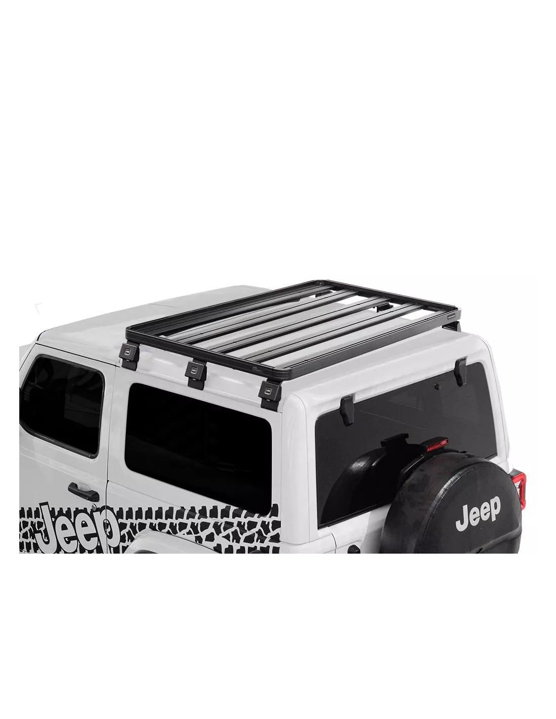 Kit de 1/2 galerie Slimline II pour Jeep Wrangler JL 2 porte
