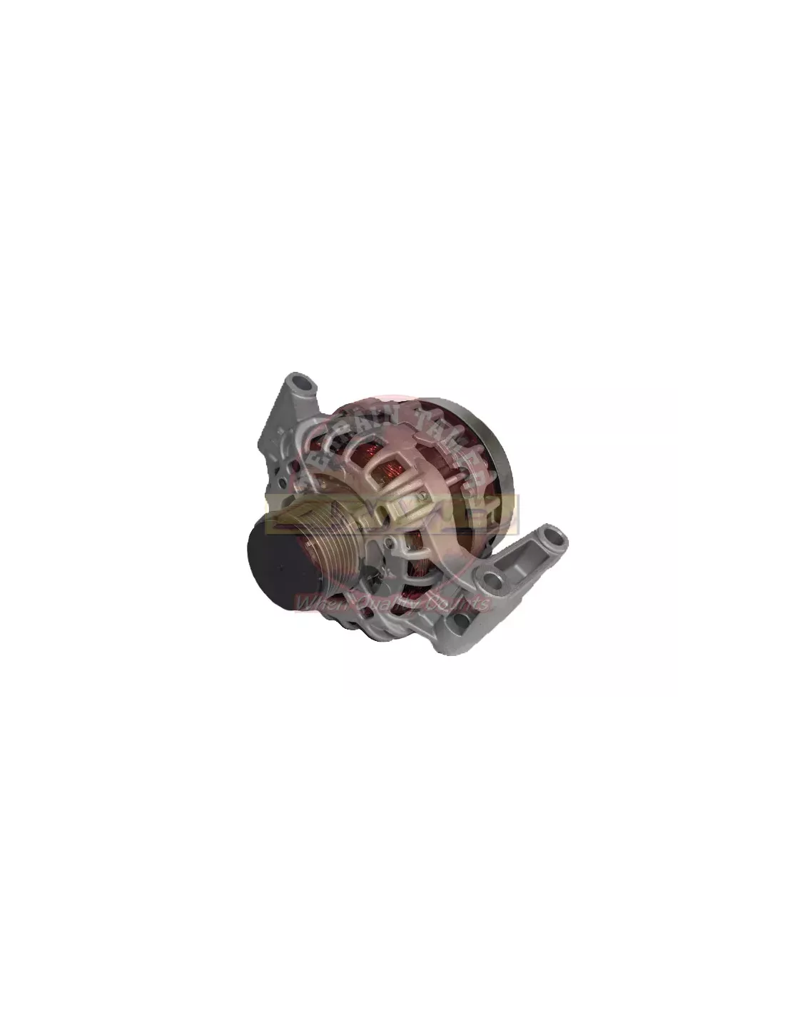 Alternateur 12V 110A avec poulie à courroie libre Terrain