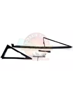 Kit fenêtre de ventilation 1/4 et cadre (mineur) droit