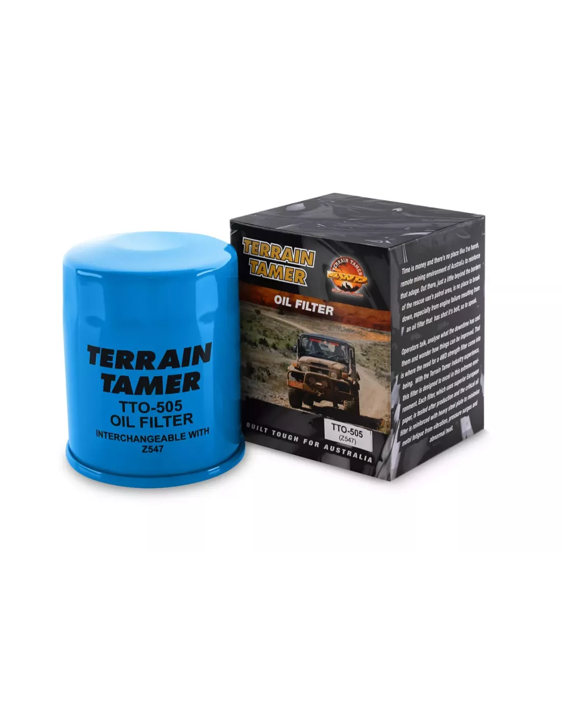 Filtre à huile TT Z547 Terrain Tamer Nissan Patrol Gu-Y62