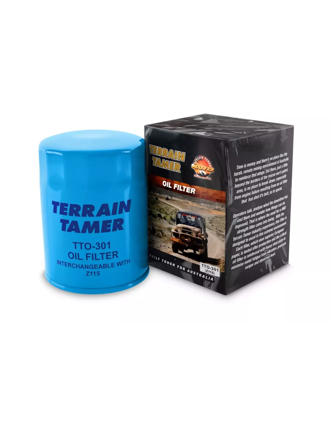 Filtre à huile TT Z115 TD42 Terrain Tamer Nissan Patrol Gq