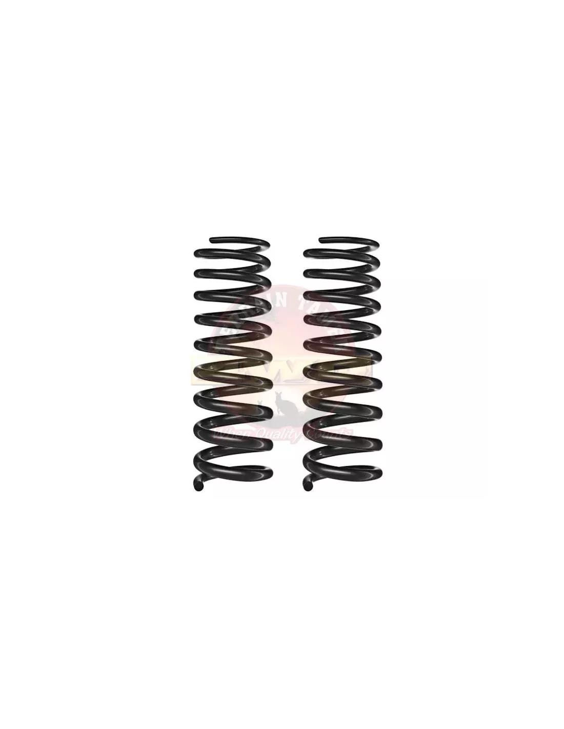 Ressorts hélicoïdaux avant rehaussés 40 mm à 50 kg fil