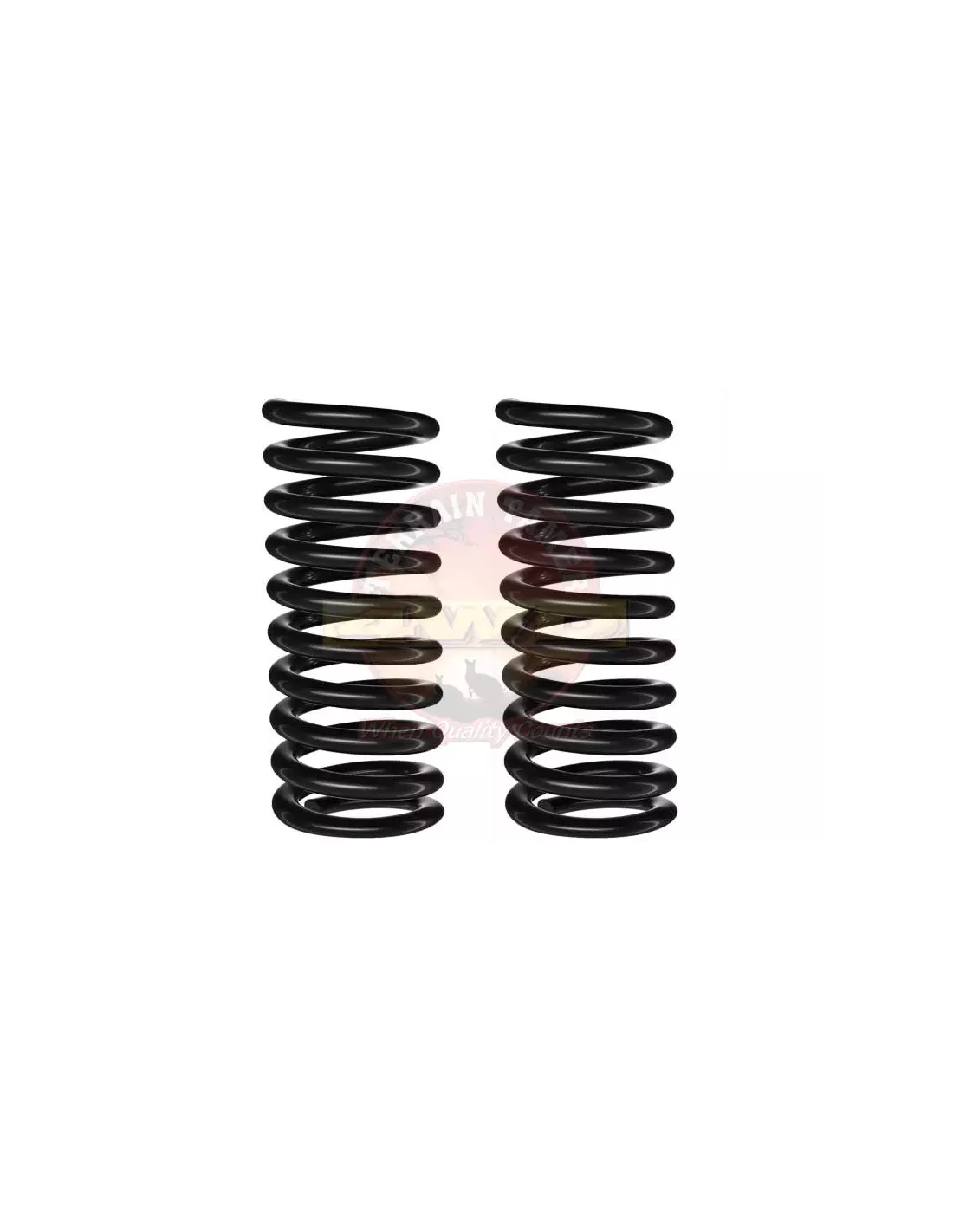 Ressorts hélicoïdaux avant surélevés 40mm 50kg avec