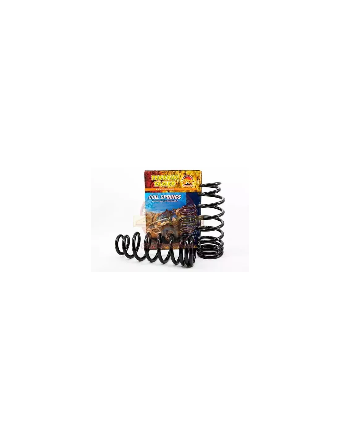 Ressorts hélicoïdaux arrière relevés 40 mm 300 à 500 kg