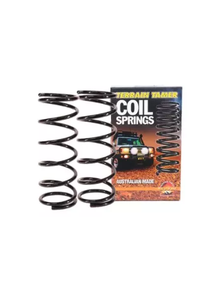Ressorts hélicoïdaux arrière rehaussés 20mm 150kg plus