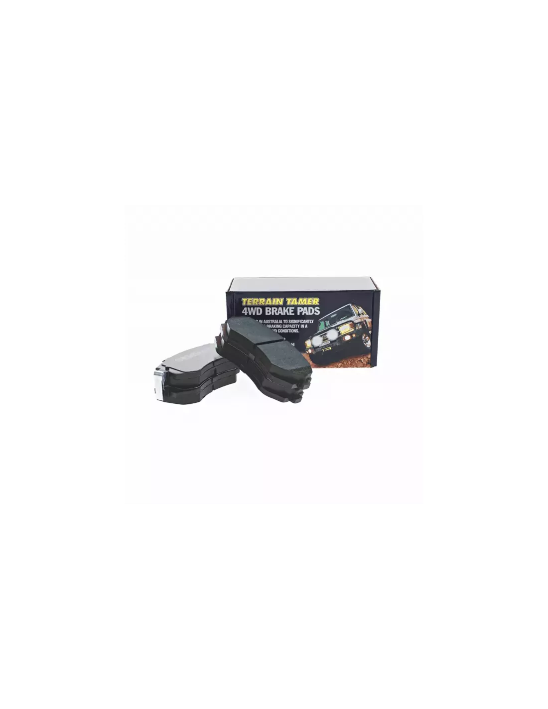 Jeu de plaquettes de frein arrière sauf 4.8L EFI Terrain
