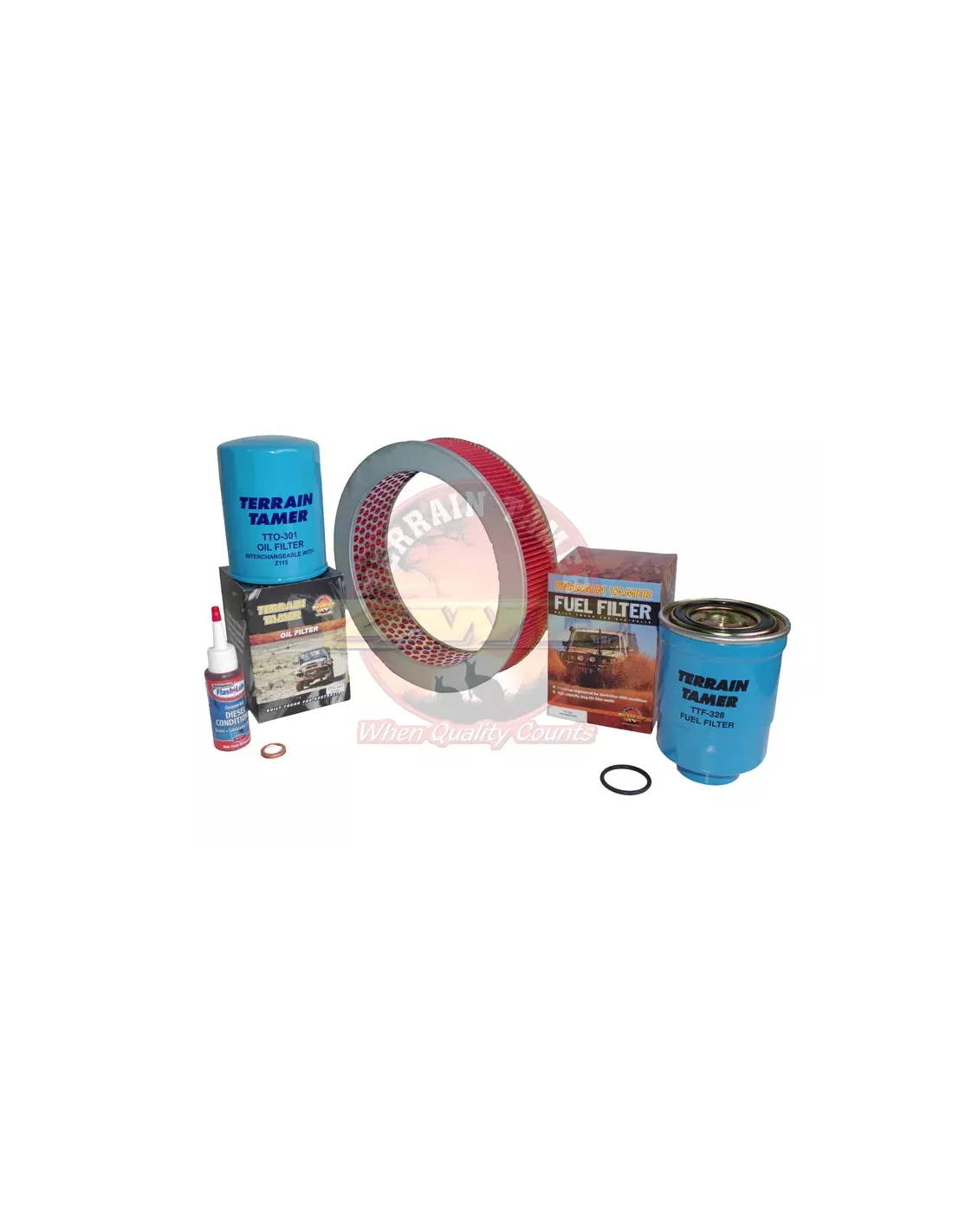 Kit de filtres TD25 TD27 Terrain Tamer Nissan Navara D21