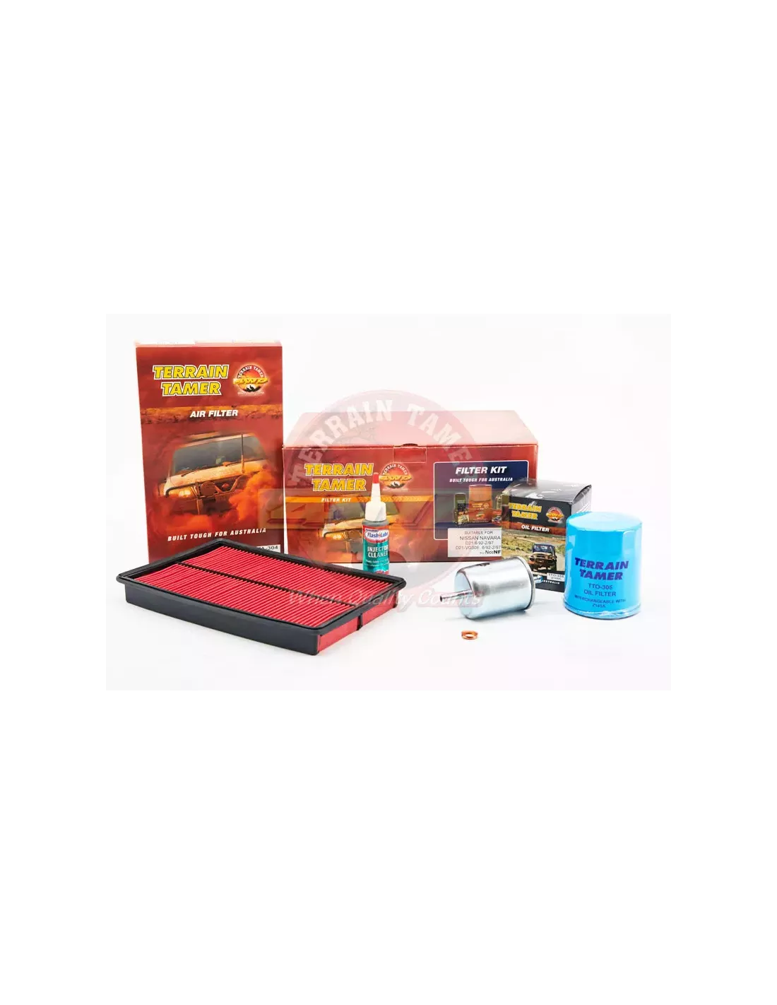 Kit de filtres VG30E Terrain Tamer Nissan Navara D21