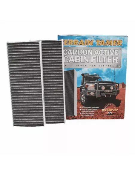 Paire de filtres d'habitacle Carbon Active D40M Terrain