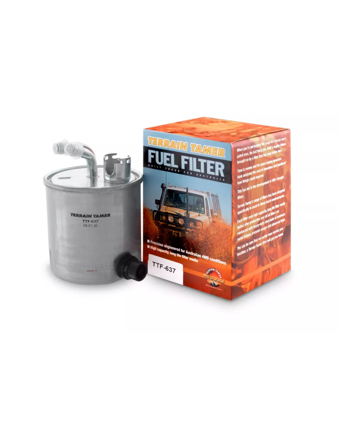 Filtre à carburant Z711 type canister D40M VIN VSKC pour