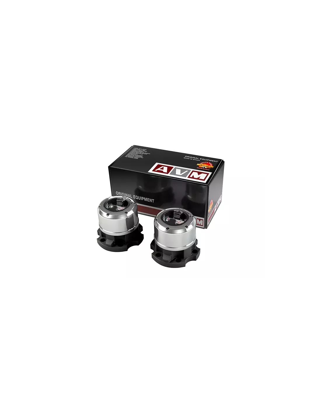 Hub avant AVM 28 cannelures 6 boulons automatique Terrain