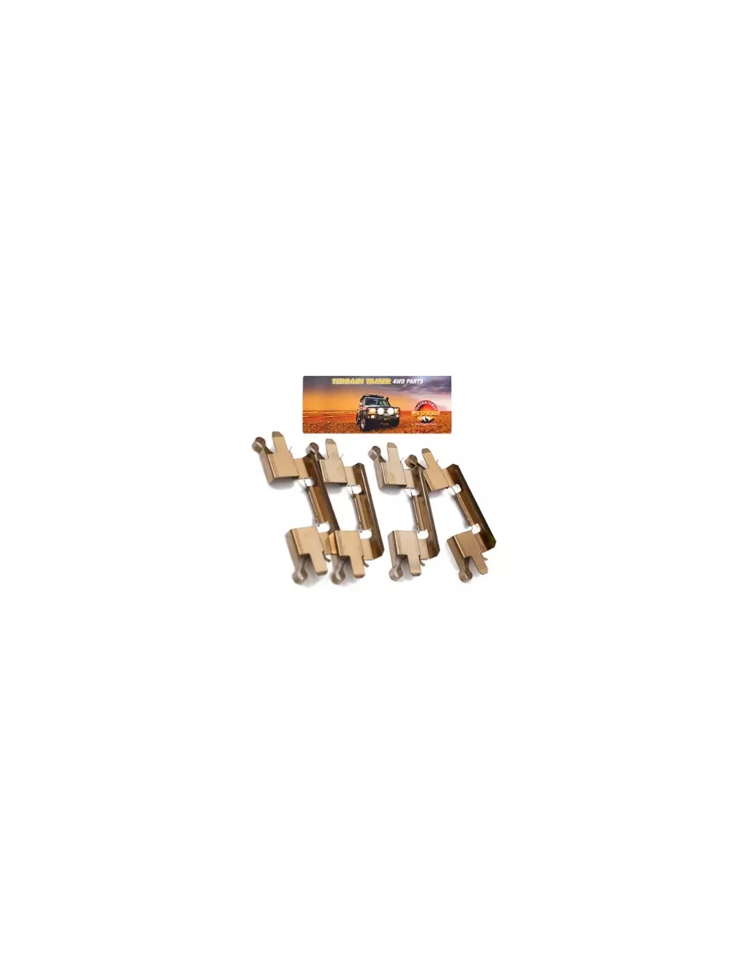 Kit clips plaquettes de frein avant Terrain Tamer 01/2015+