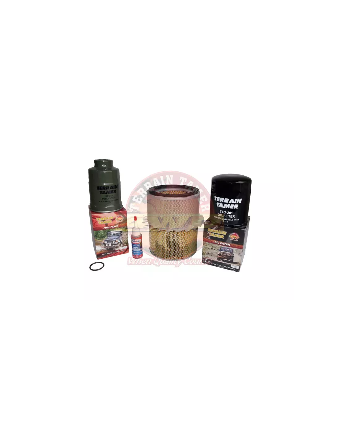 Kit de filtres 4D56 4D56T 2.5L Diesel Terrain Tamer