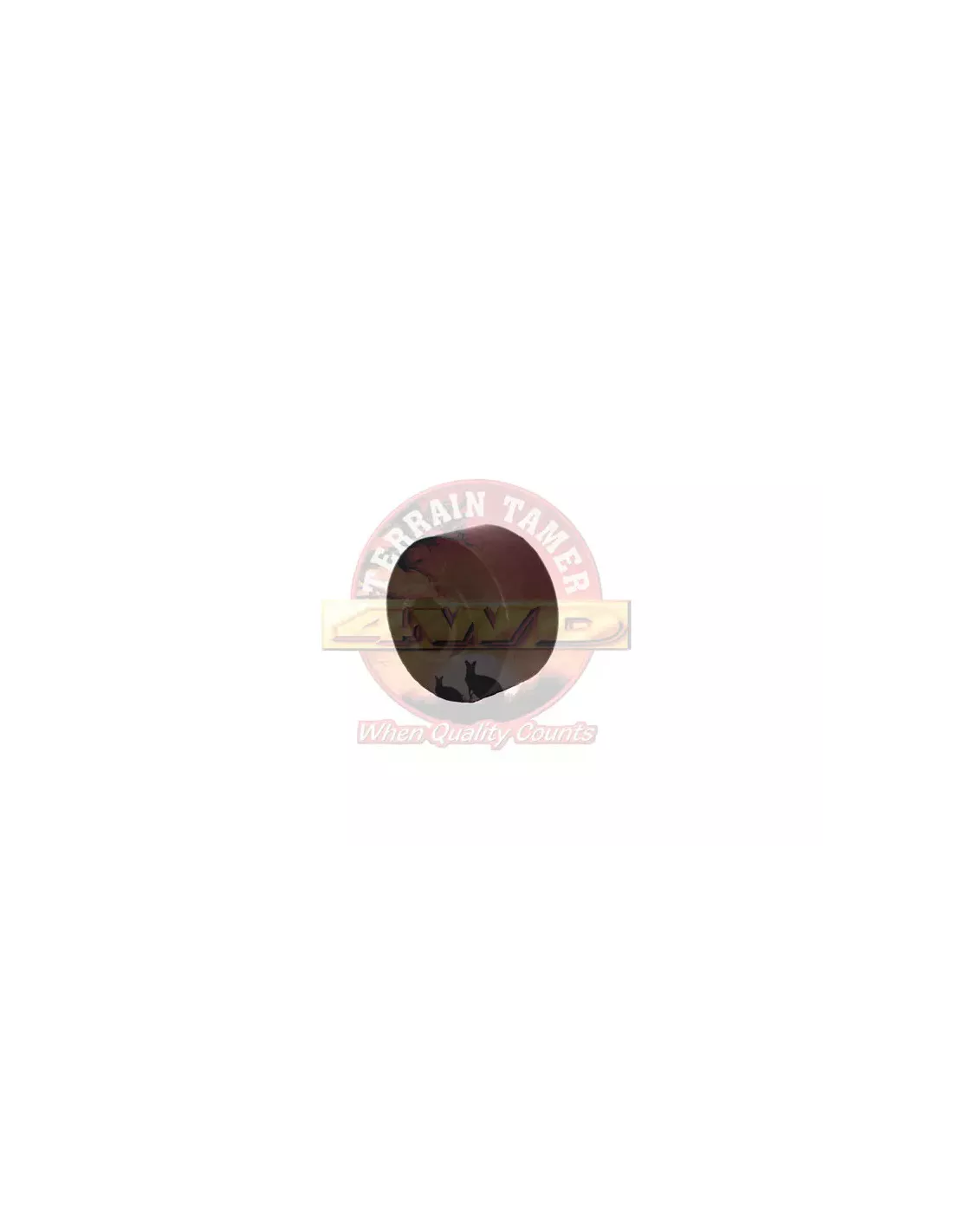 Silentbloc d'amortisseur avant supérieur Top Hat Prado ou