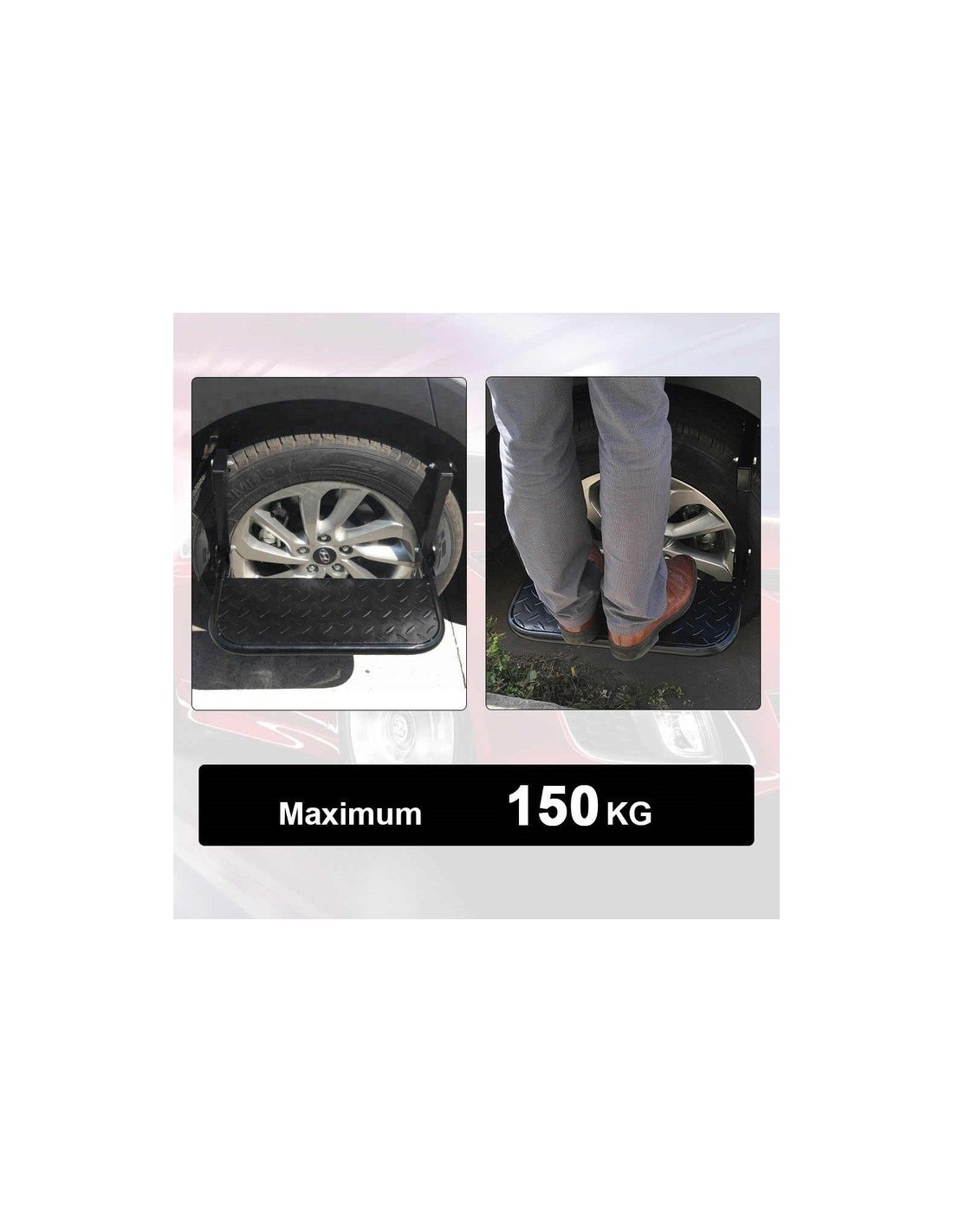 Marchepied universel sur roue pour Pickup