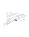 Roulement axe secondaire central Terrain Tamer Toyota Hilux