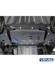 PLAQUE PROTECTION ACIER RIVAL MOTEUR NISSAN NAVARA D40 / NP3 2
