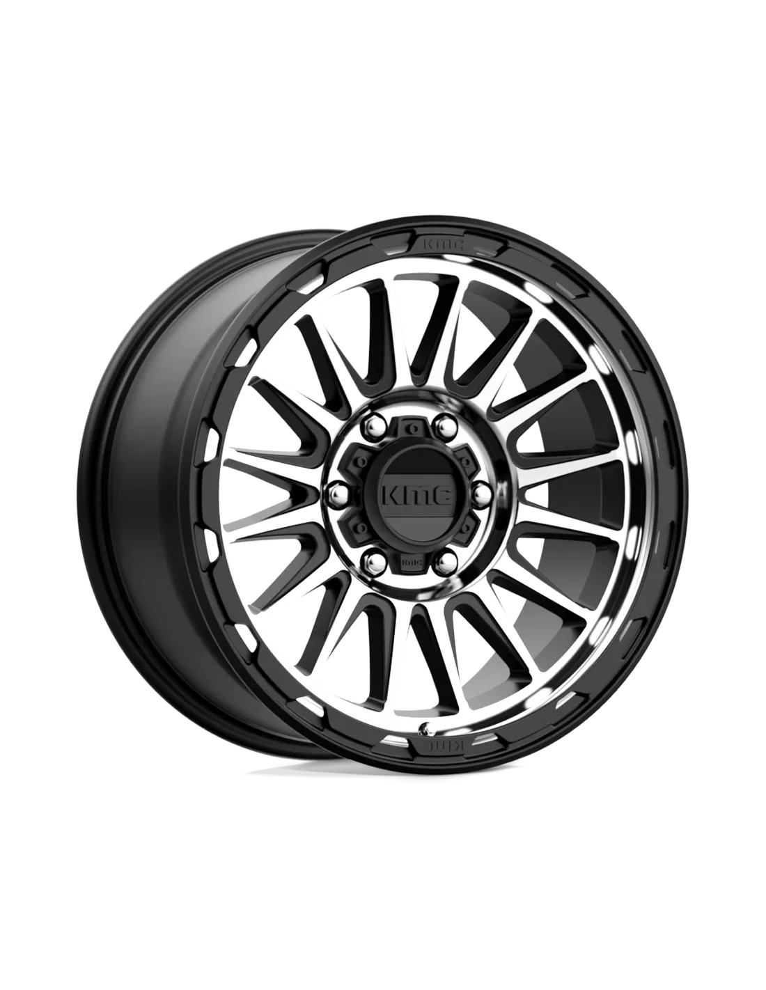 JANTE KM542 8x17 5x114.3 ET35 CB72.6 SATIN BLACK MACH
