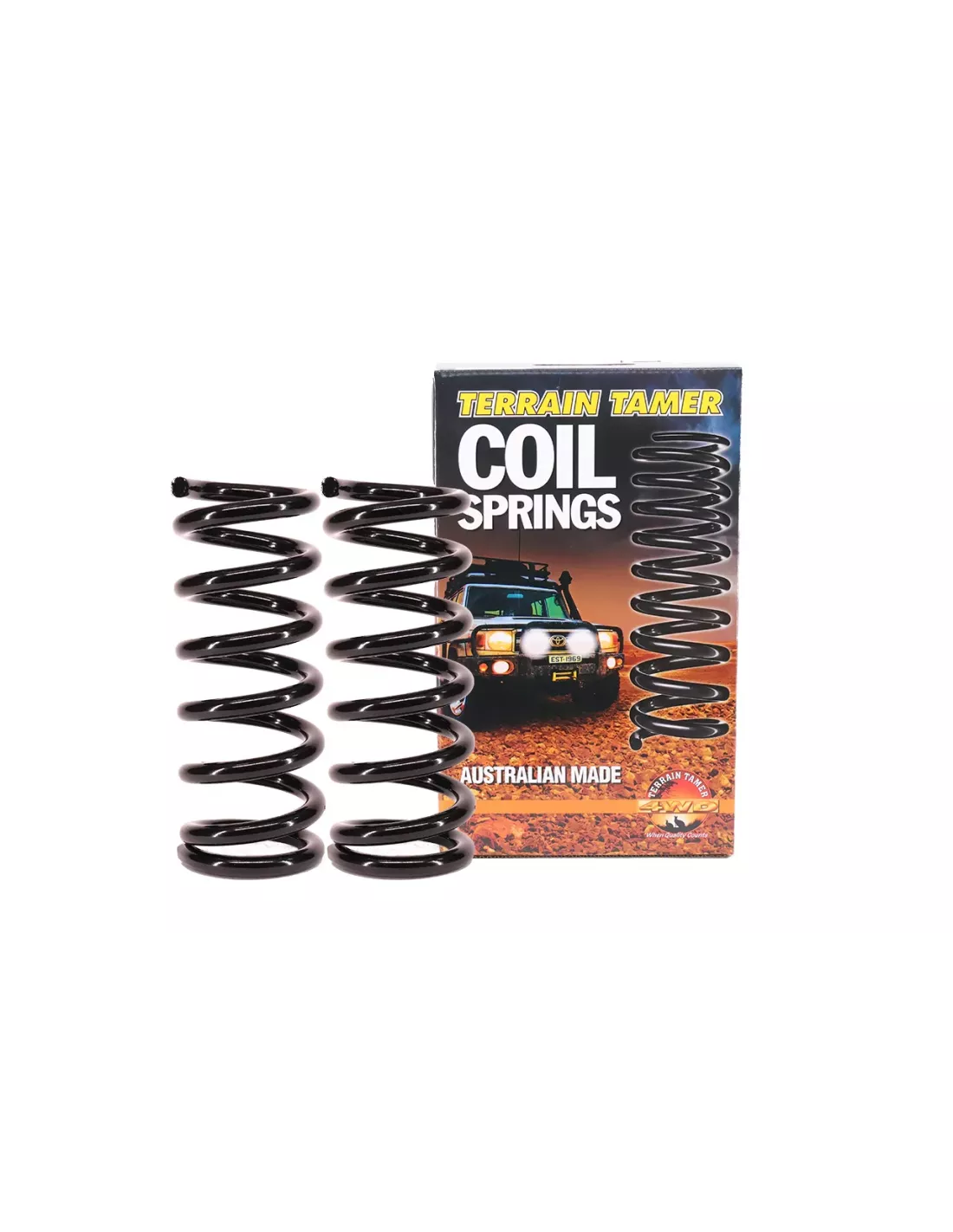 Ressorts hélicoïdaux avant surélevés 30 mm 0-100 kg Y62 non