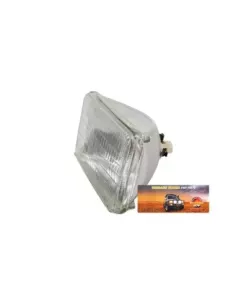 Projecteur Scellé Haute/Basse 12V 60/40W Rectangle 165 x 2