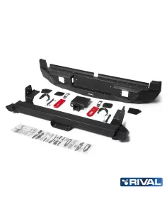 BUMPER REAR RIVAL ISUZU D-MAX 2021+ (USAGE COMPETITION)