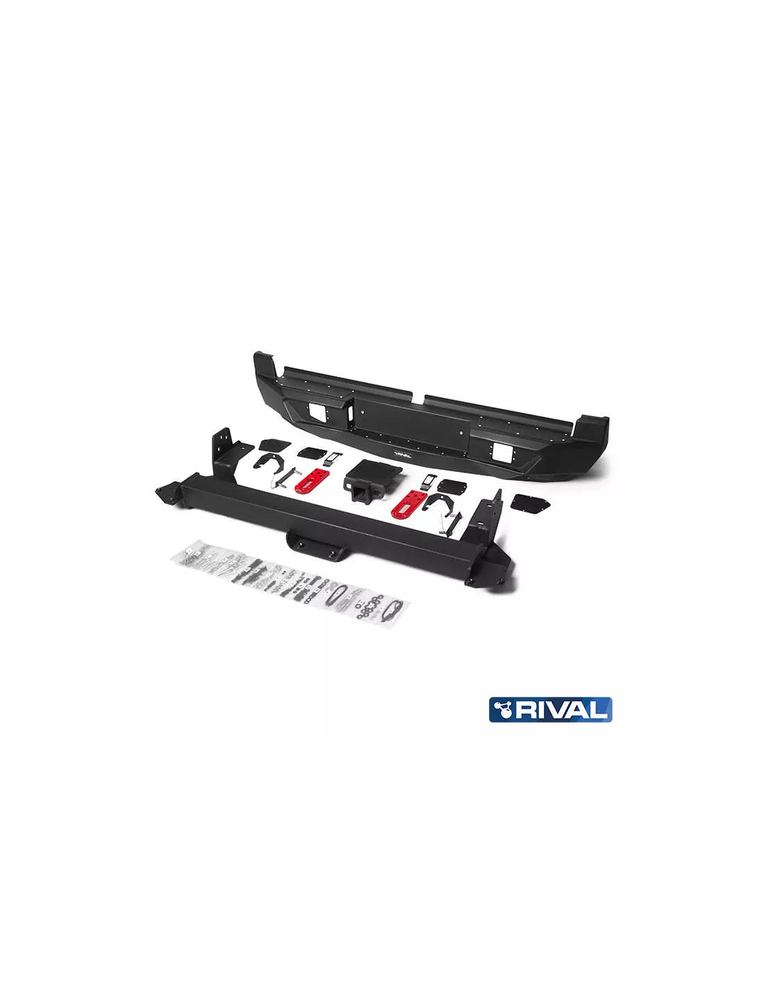 BUMPER REAR RIVAL ISUZU D-MAX 2021+ (USAGE COMPETITION)