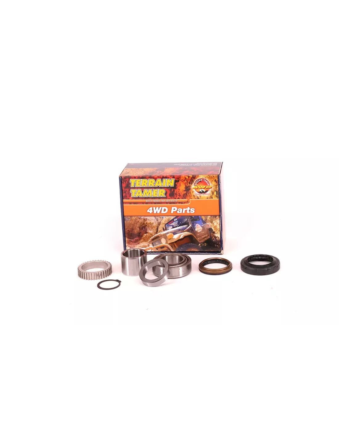 Kit roulement de roue arrière avec roulement à rouleaux
