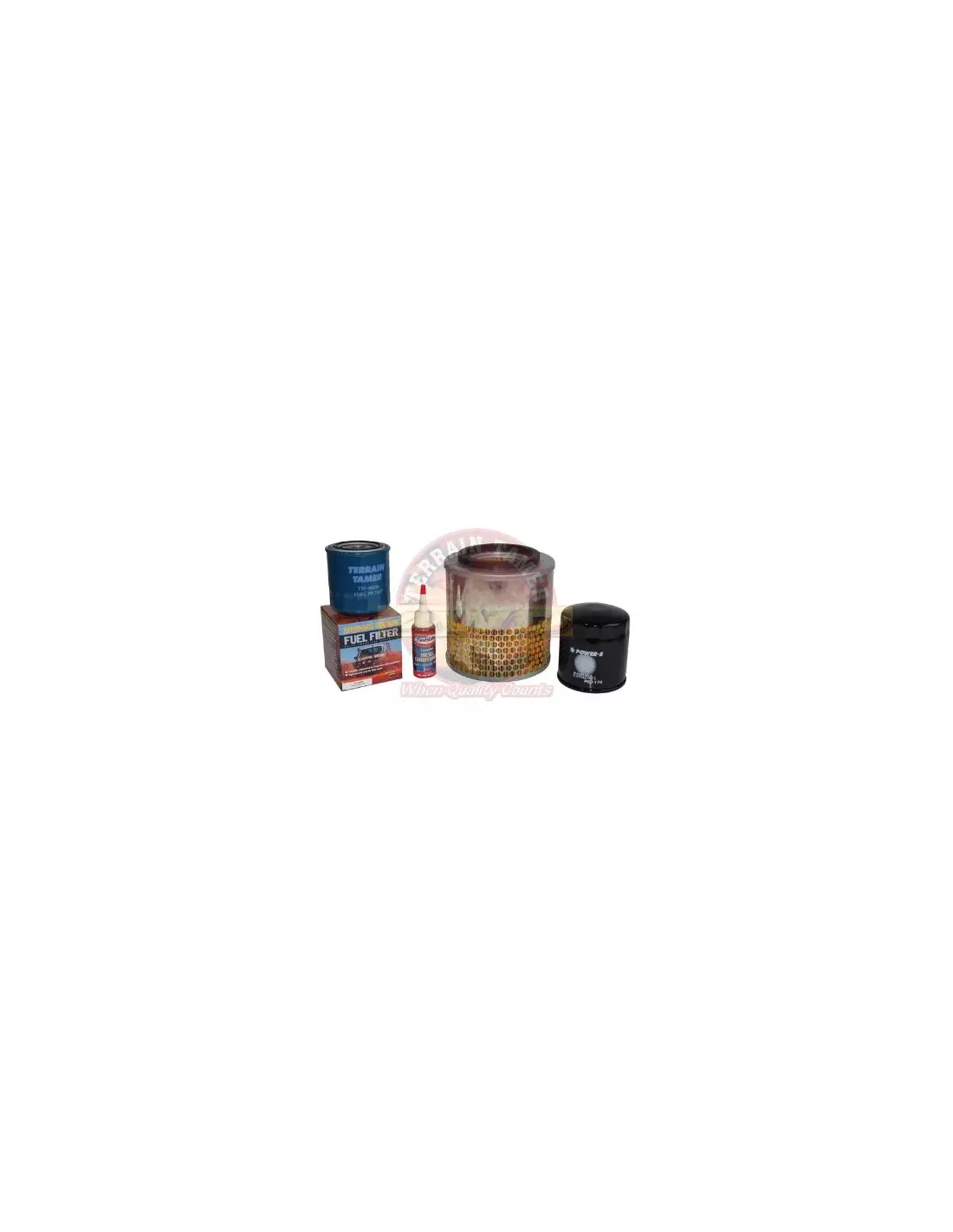Kit filtres pour 4JA1 4JB1T 2.5 2.8L Diesel Terrain Tamer