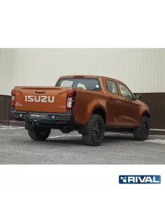 BUMPER REAR RIVAL ISUZU D-MAX 2021+ (USAGE COMPETITION) 2