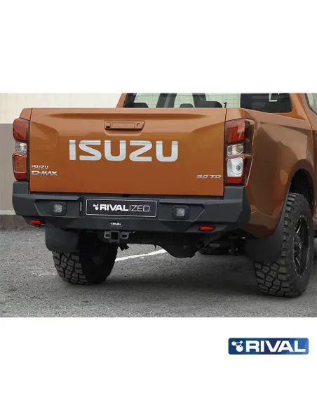 BUMPER REAR RIVAL ISUZU D-MAX 2021+ (USAGE COMPETITION)