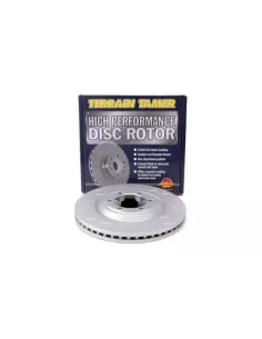Disque de frein avant perforé et rainuré 300 mm modèle