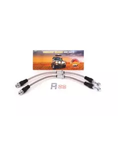 Kit Durites de Frein Tressées Avant compatible Big Brake 2