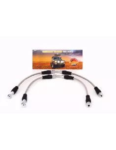 Kit Durites de Frein Tressées Avant Compatible Big Brake