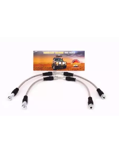 Kit Durites de Frein Tressées Avant Compatible Big Brake