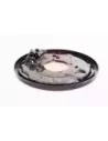 Plaque de support arrière gauche compatible frein à tambour