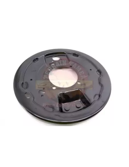 Platine arrière droite compatible frein à disque tambour