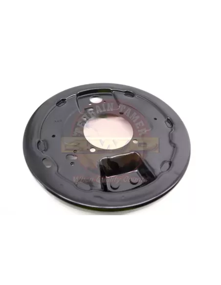 Platine arrière droite compatible frein à disque tambour