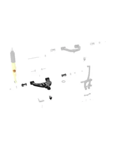 Bras de suspension inférieur gauche Terrain Tamer Toyota