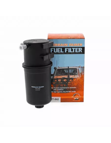 Filtre à carburant 2.0L 4 cylindres entrée/sortie 90 degrés