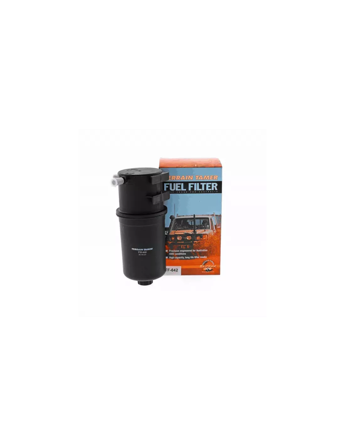 Filtre à carburant 2.0L 4 cylindres entrée/sortie 90 degrés