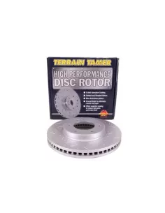 Disque de frein avant rainuré et bosselé T/T Terrain Tamer