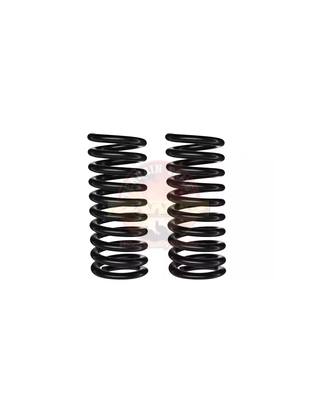 Ressorts Hélicoïdaux Arrière Rehaussés 40mm 100kg Confort