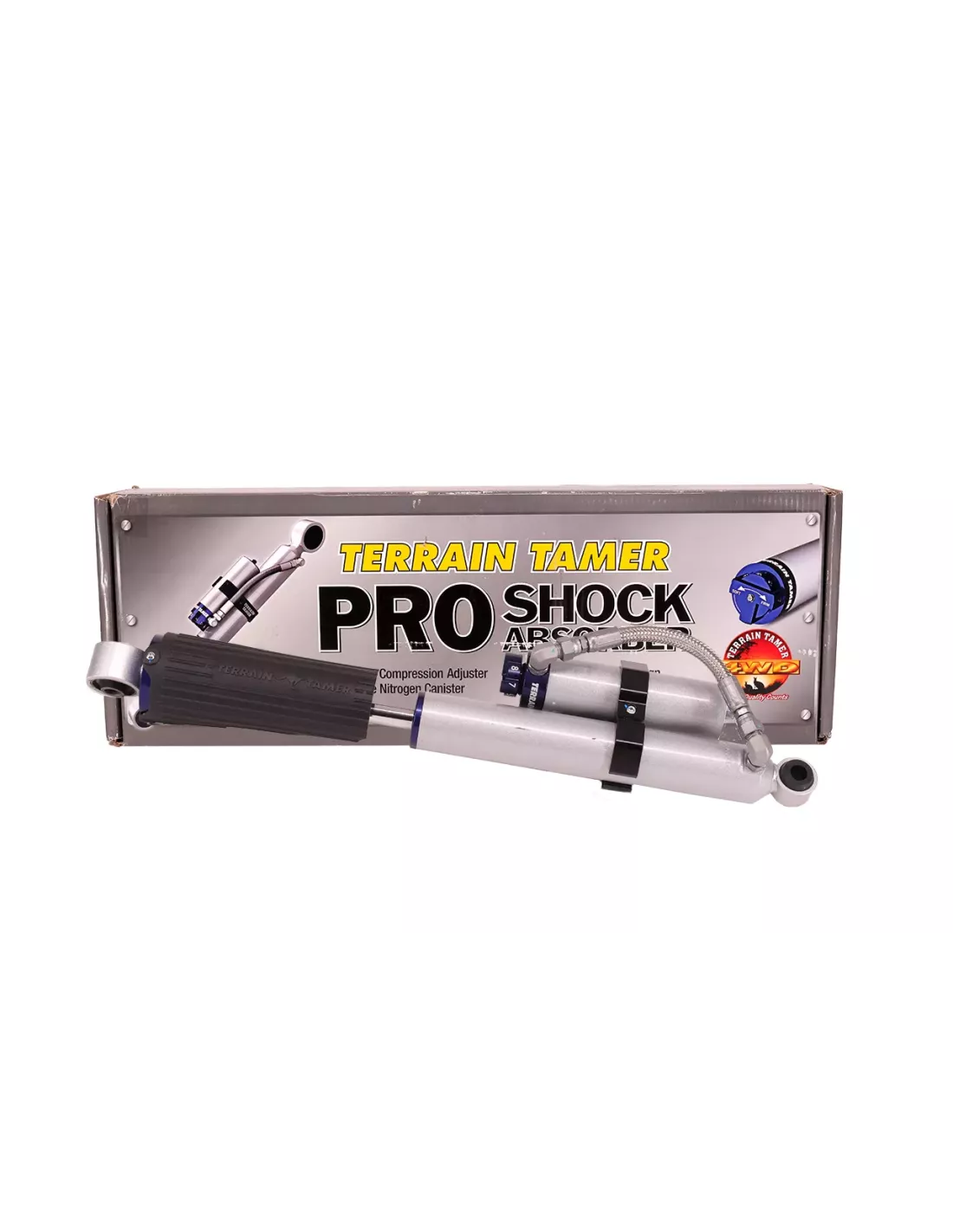 Amortisseur Arrière Paire avec Réservoir à Distance et